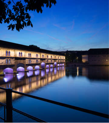 Philips illuminates Grand Île at Strasbourg creating amazing lighting effects