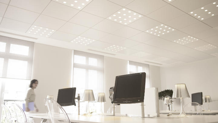 Modern lighting for office by Philips 